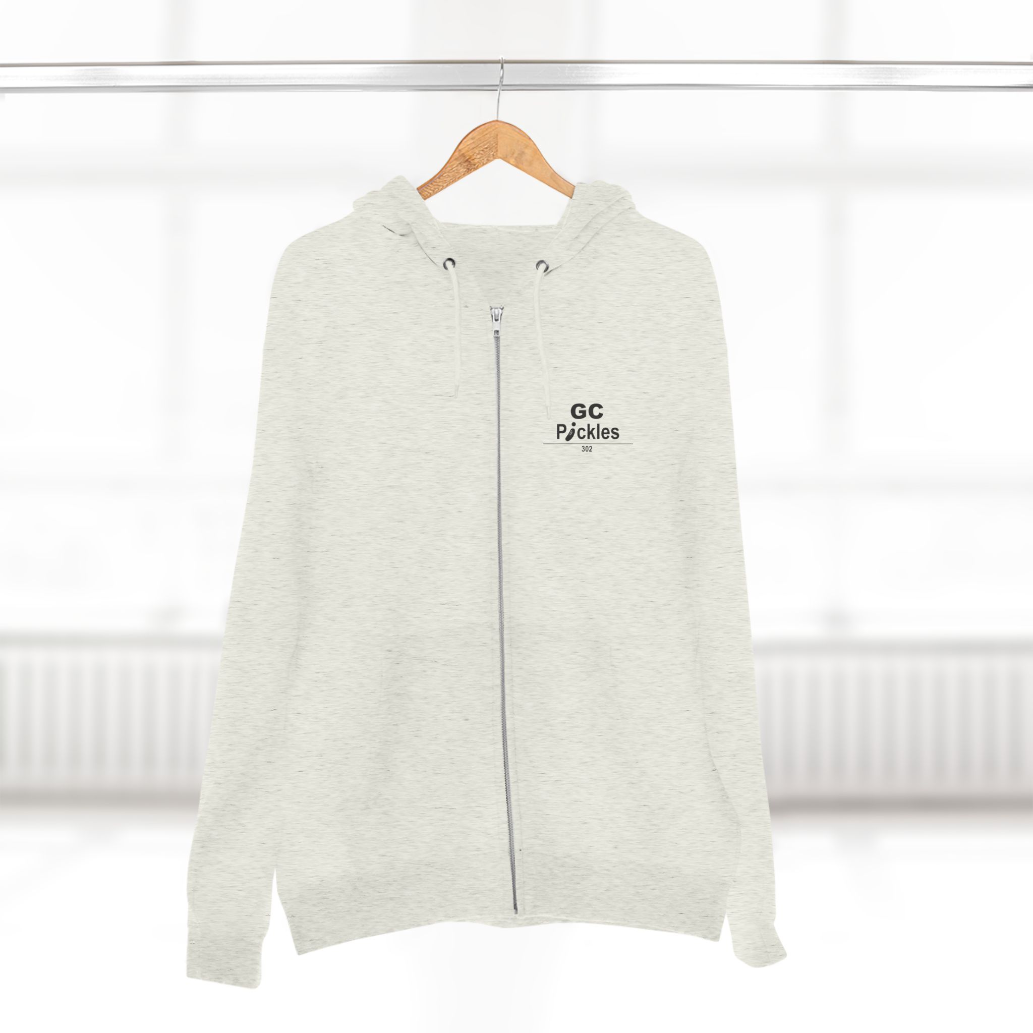 GC Unisex Zip Medium-Heavy Hoodie - Image 12