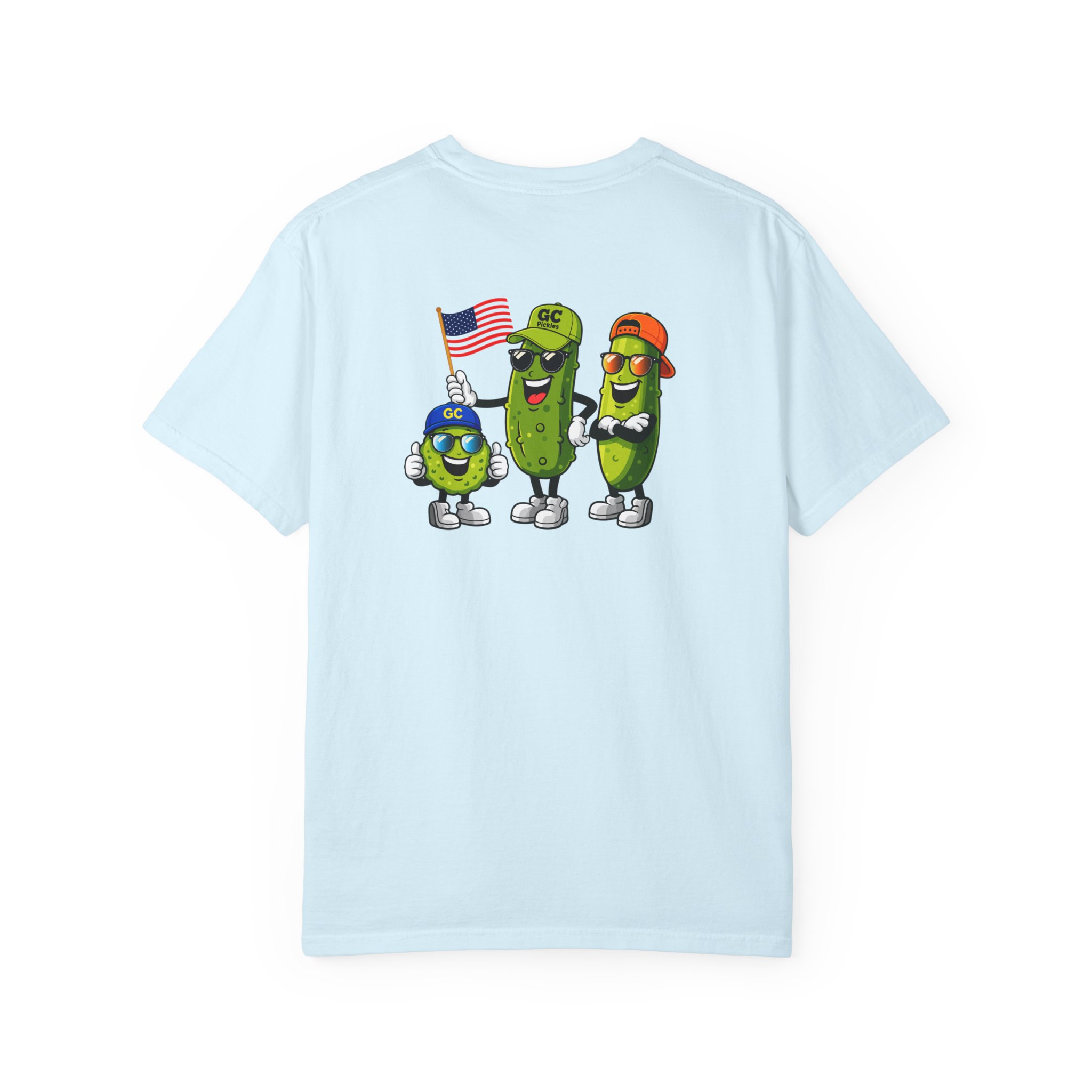 GC Pickles — 'Pickle Family' Patriotic Cartoon Graphic Tee - Image 26
