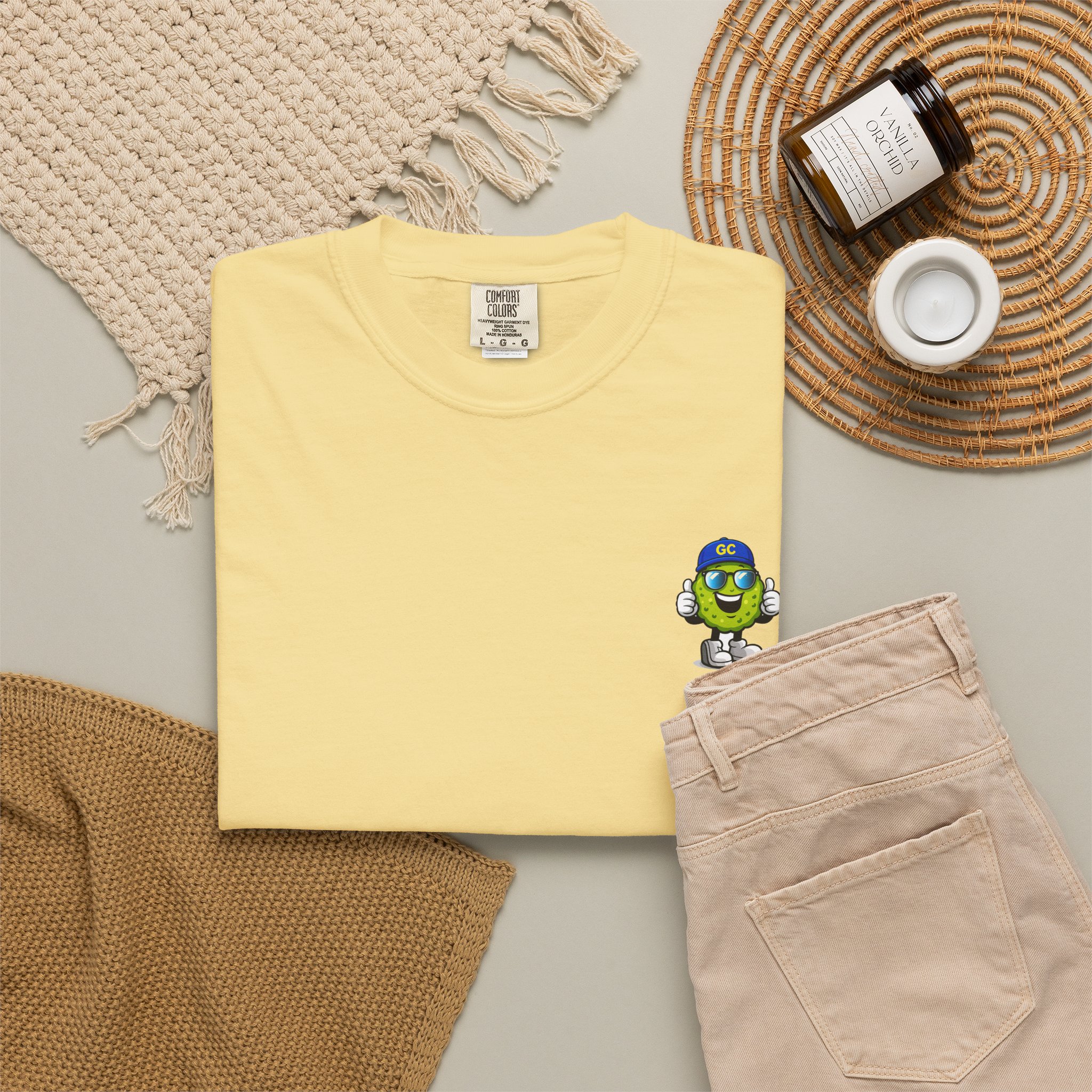 Pickle Mascot T-Shirt — 'GC Pickles' Retro Logo Tee - Image 12