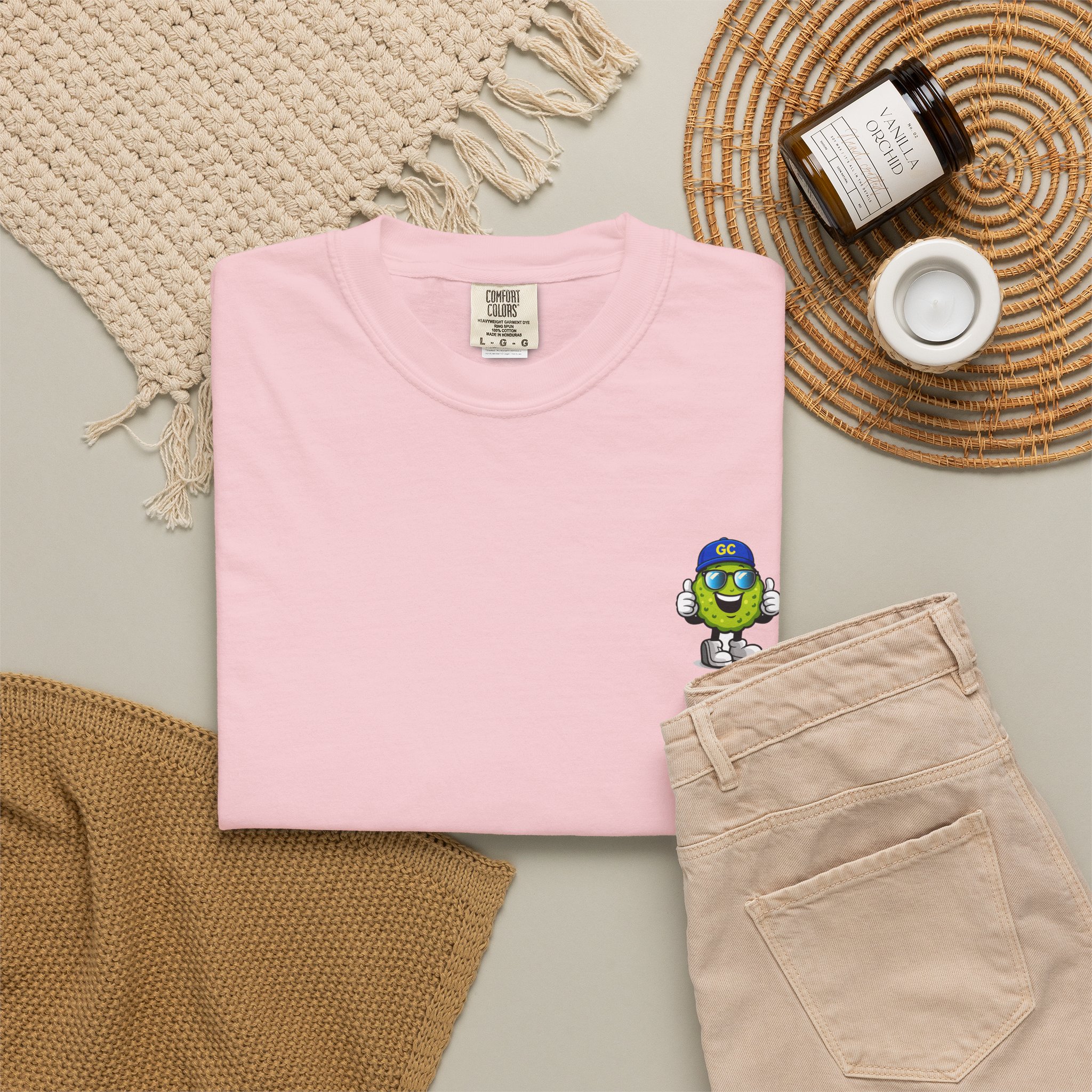 Pickle Mascot T-Shirt — 'GC Pickles' Retro Logo Tee - Image 32