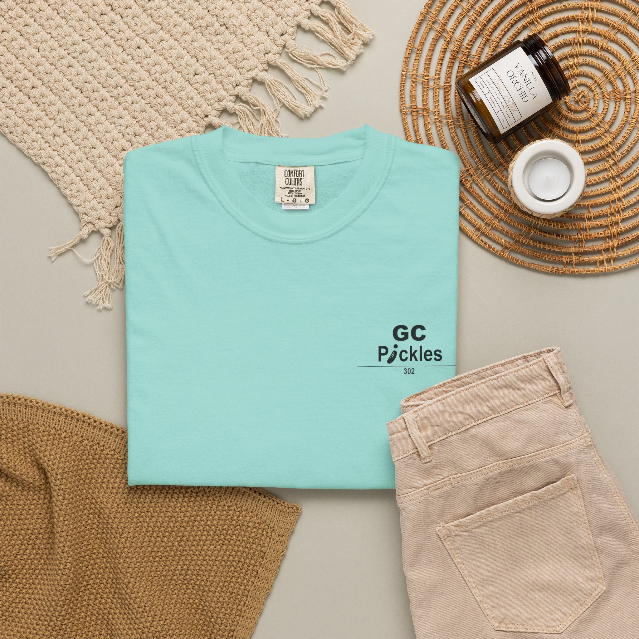 GC Four Cartoon Jar - Unisex T-shirt - Image 12