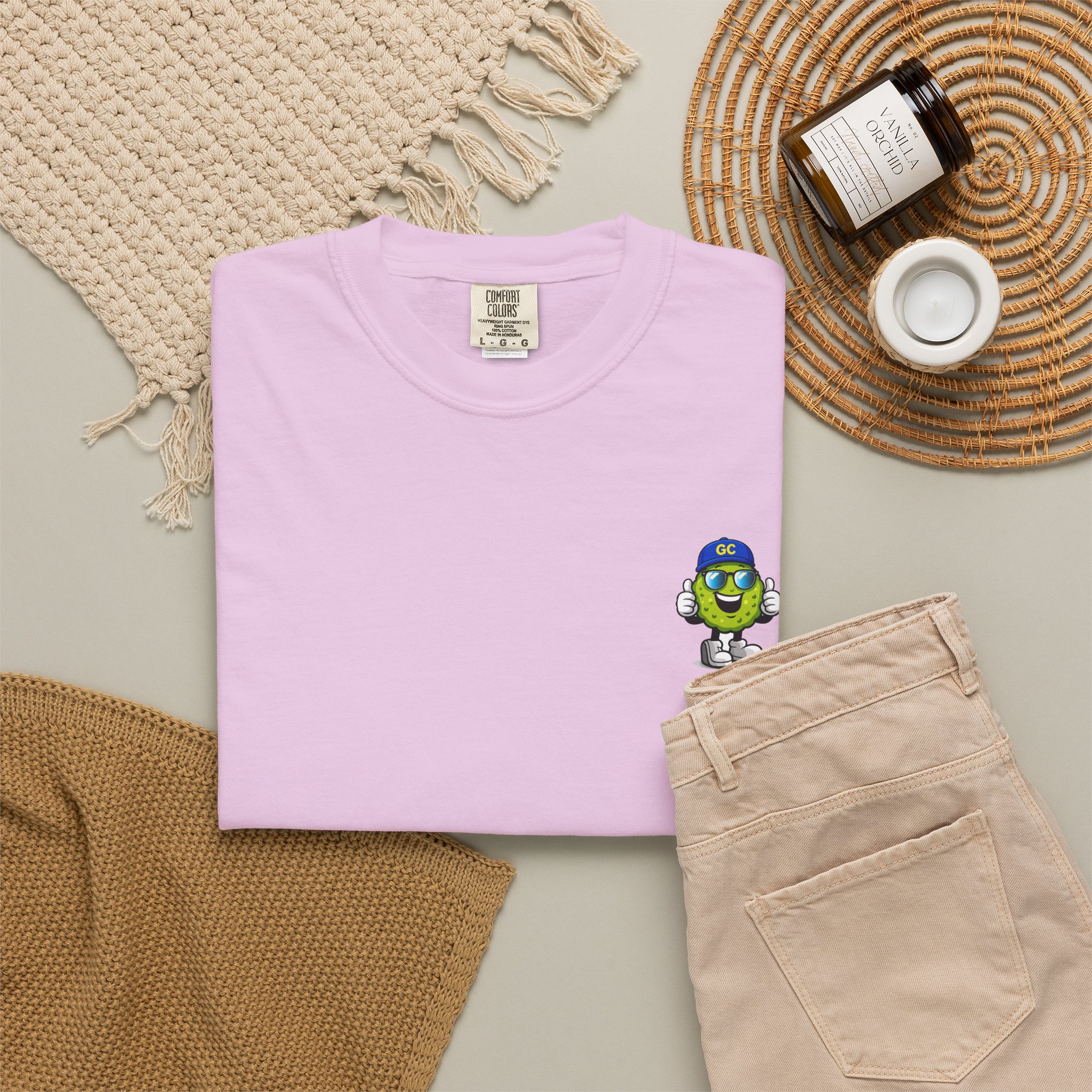Pickle Mascot T-Shirt — 'GC Pickles' Retro Logo Tee - Image 28