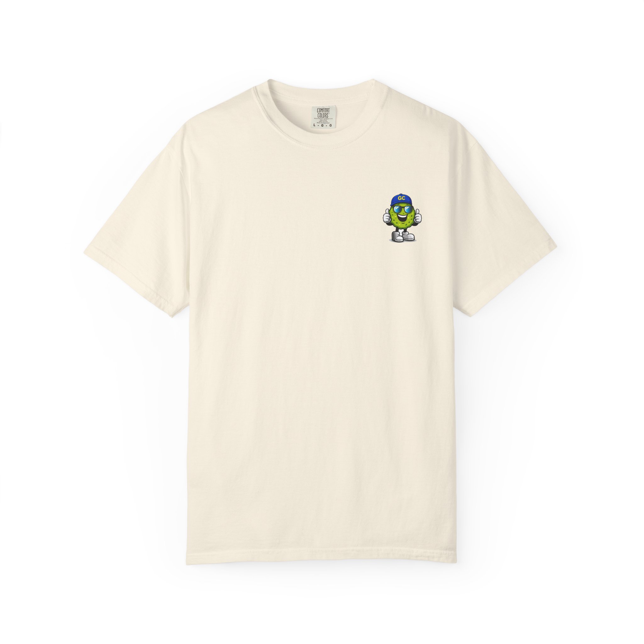 Pickle Mascot T-Shirt — 'GC Pickles' Retro Logo Tee