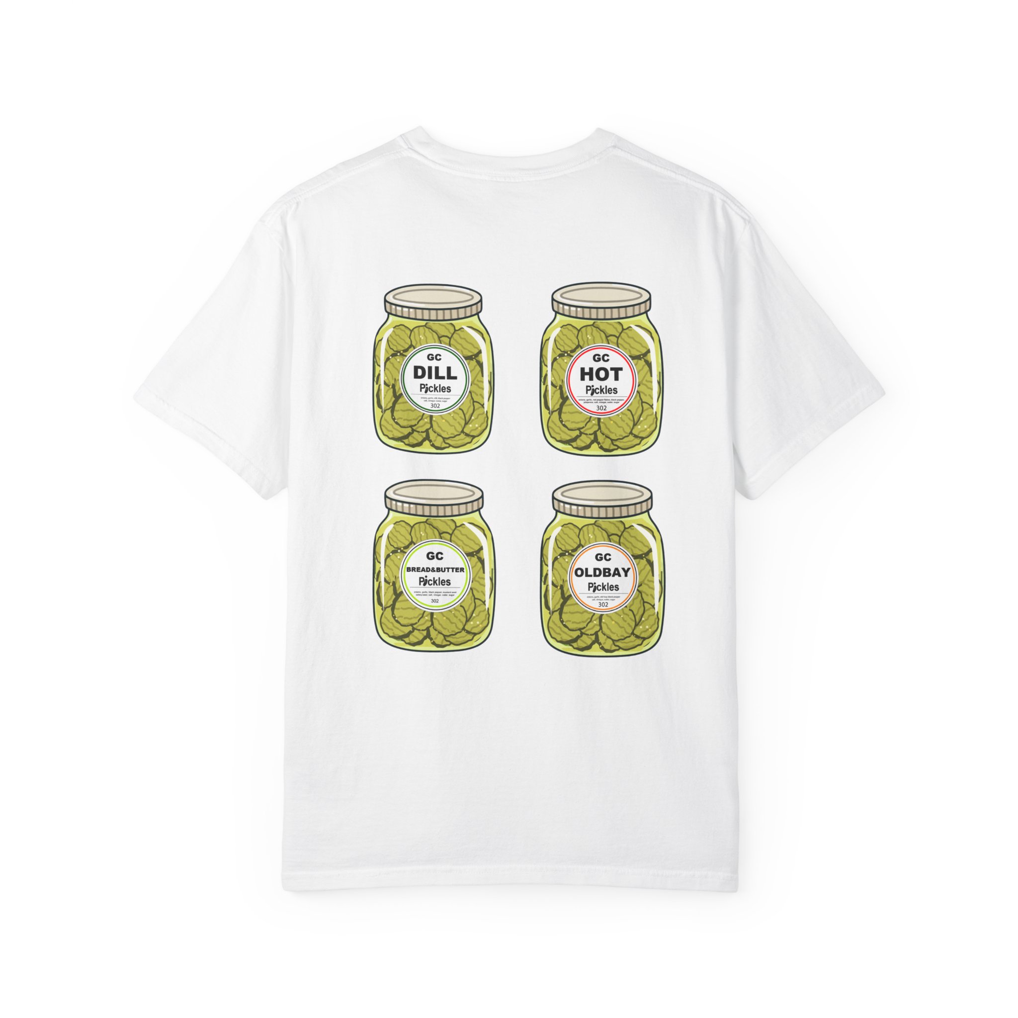 GC Four Cartoon Jar - Unisex T-shirt - Image 6