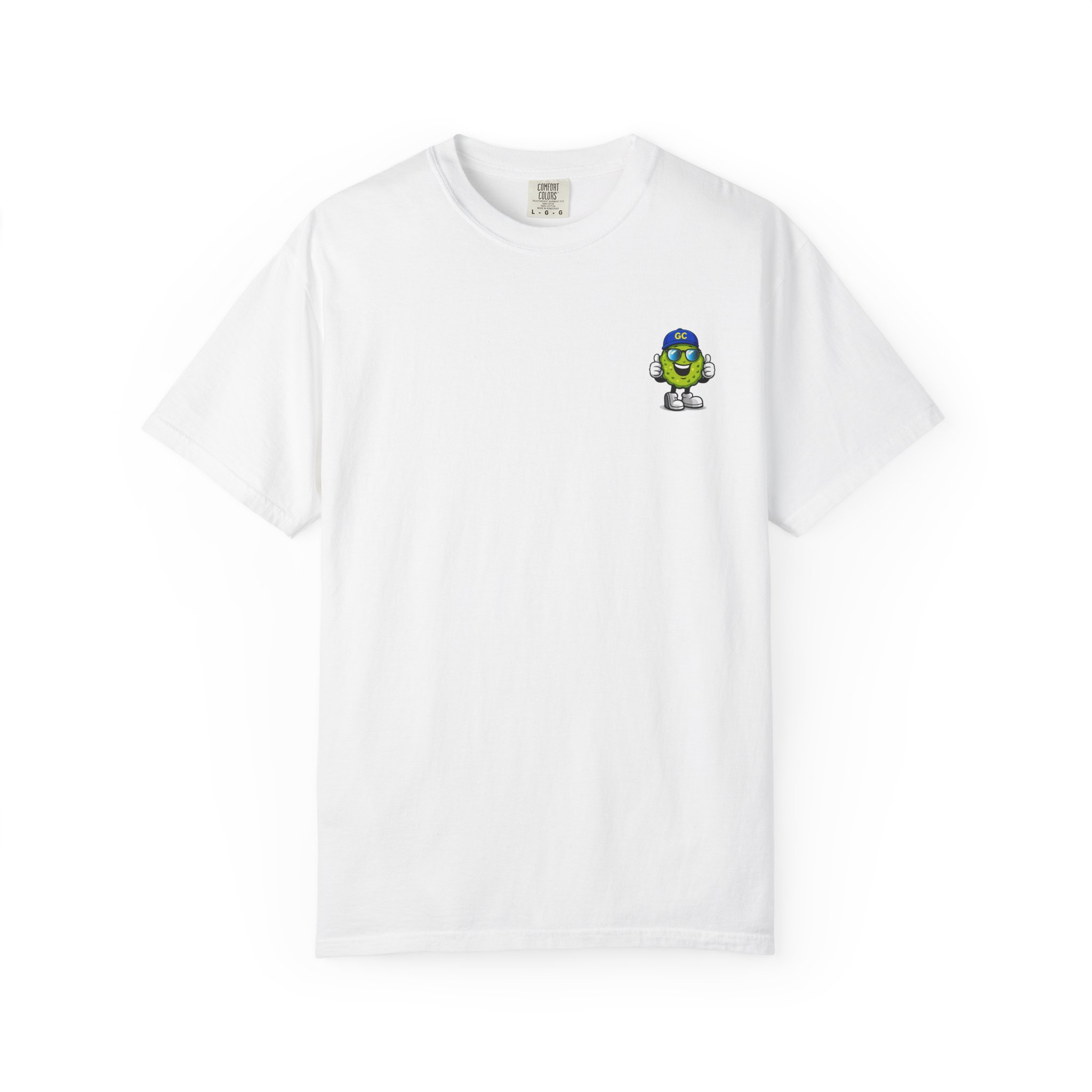 Pickle Mascot T-Shirt — 'GC Pickles' Retro Logo Tee - Image 5