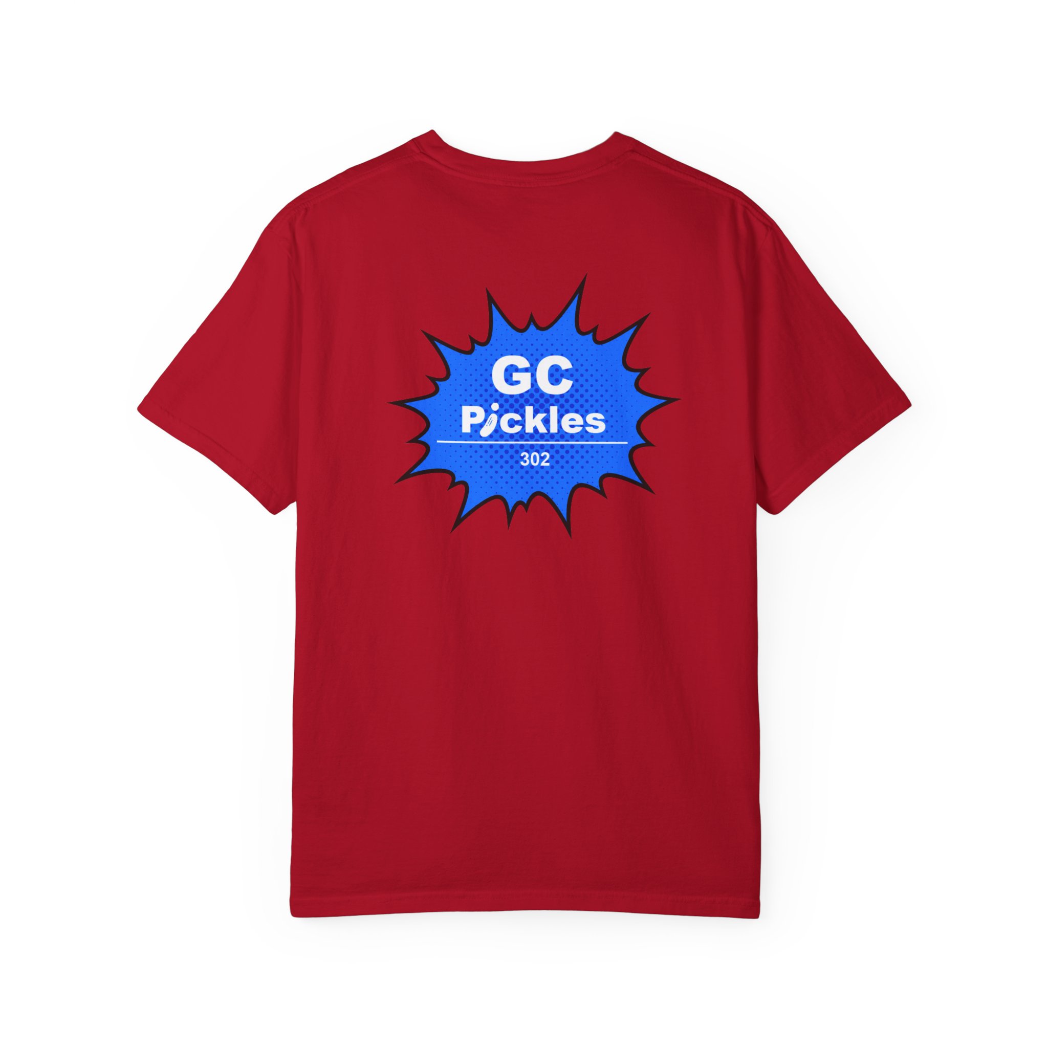 Pickle Mascot T-Shirt — 'GC Pickles' Retro Logo Tee - Image 34