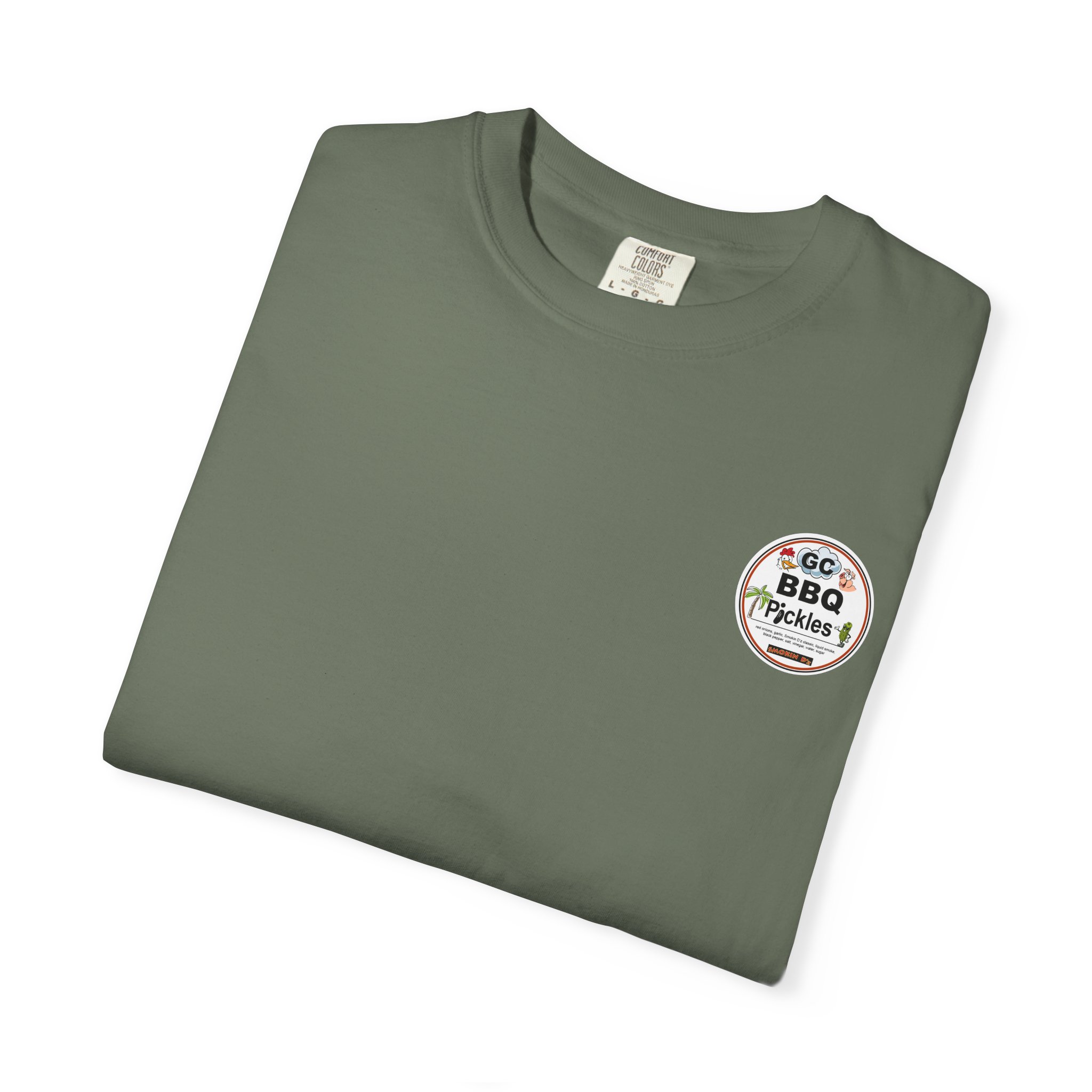 GC x Smokin Dz - BBQ Pickle - Unisex T-shirt - Image 15