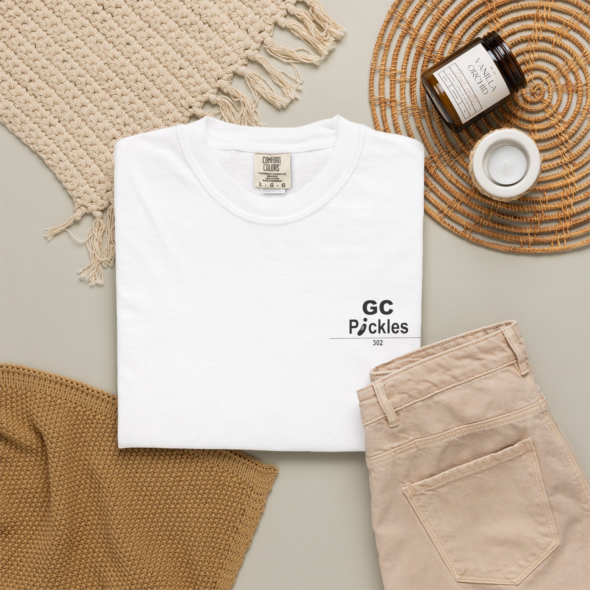 GC Four Cartoon Jar - Unisex T-shirt - Image 8