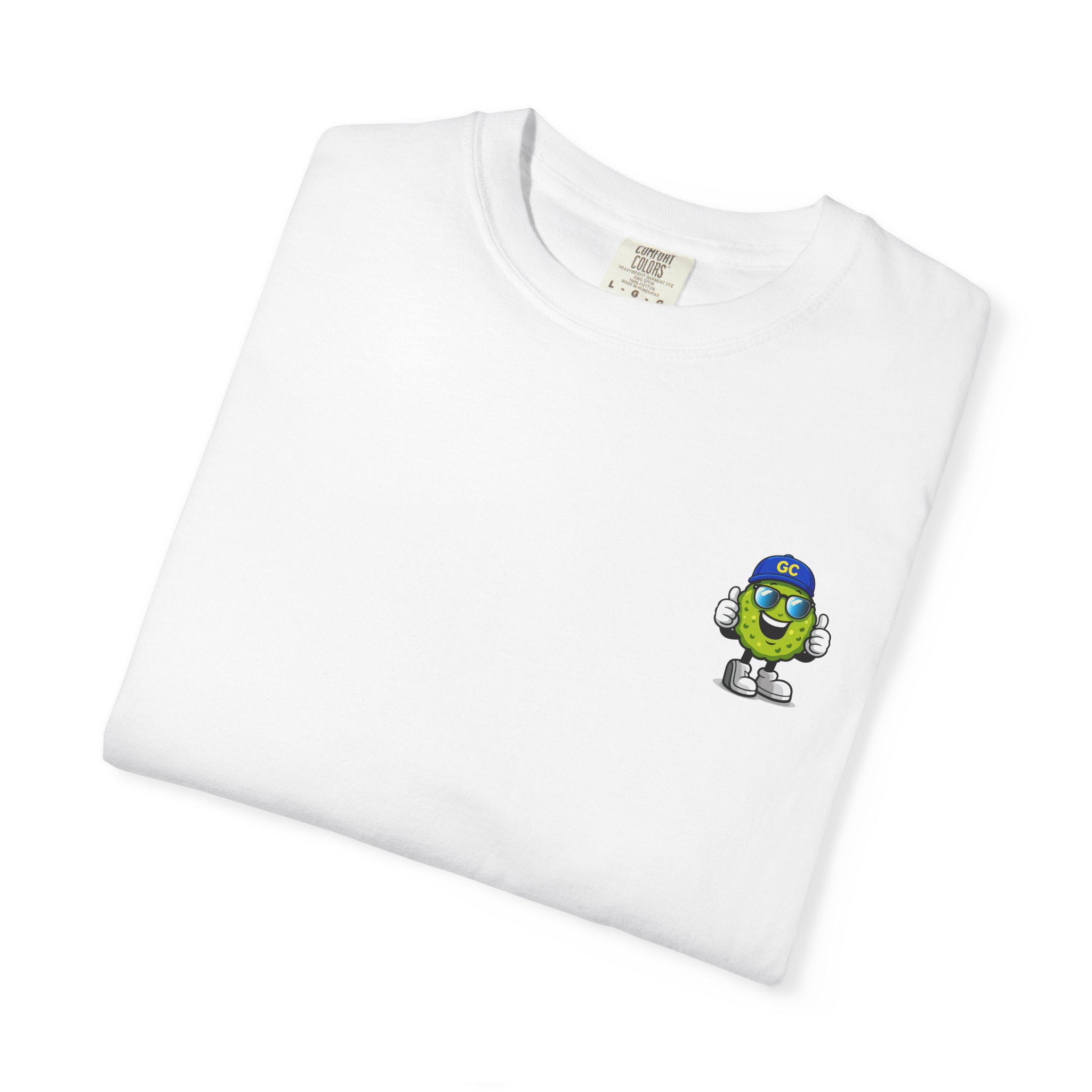 Pickle Mascot T-Shirt — 'GC Pickles' Retro Logo Tee - Image 7